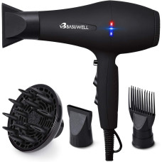 Профессиональный фен для волос с ионизацией Basuwell Professional 2100W