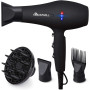 Фен для волосся з іонізацією Basuwell Hair Dryer Professional 2100W