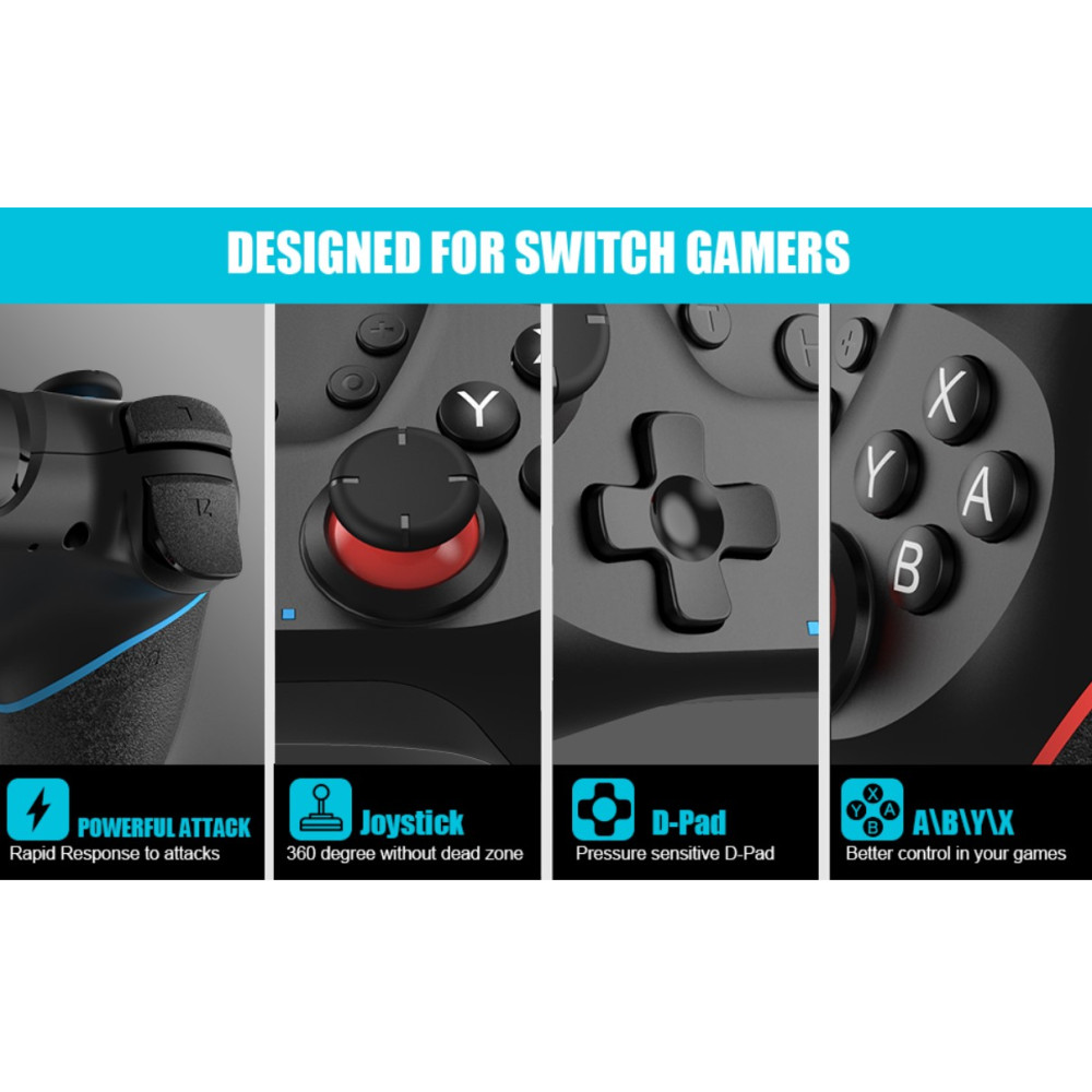 Джойстик, Беспроводной контроллер для Switch/Lite/OLED/Switch 2 – Pro-геймпад