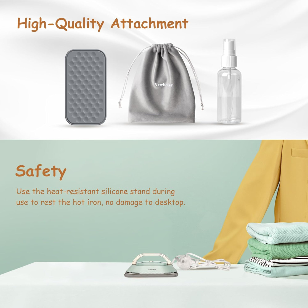 Портативный утюг для путешествий Newbealer Travel Iron 220V/120V