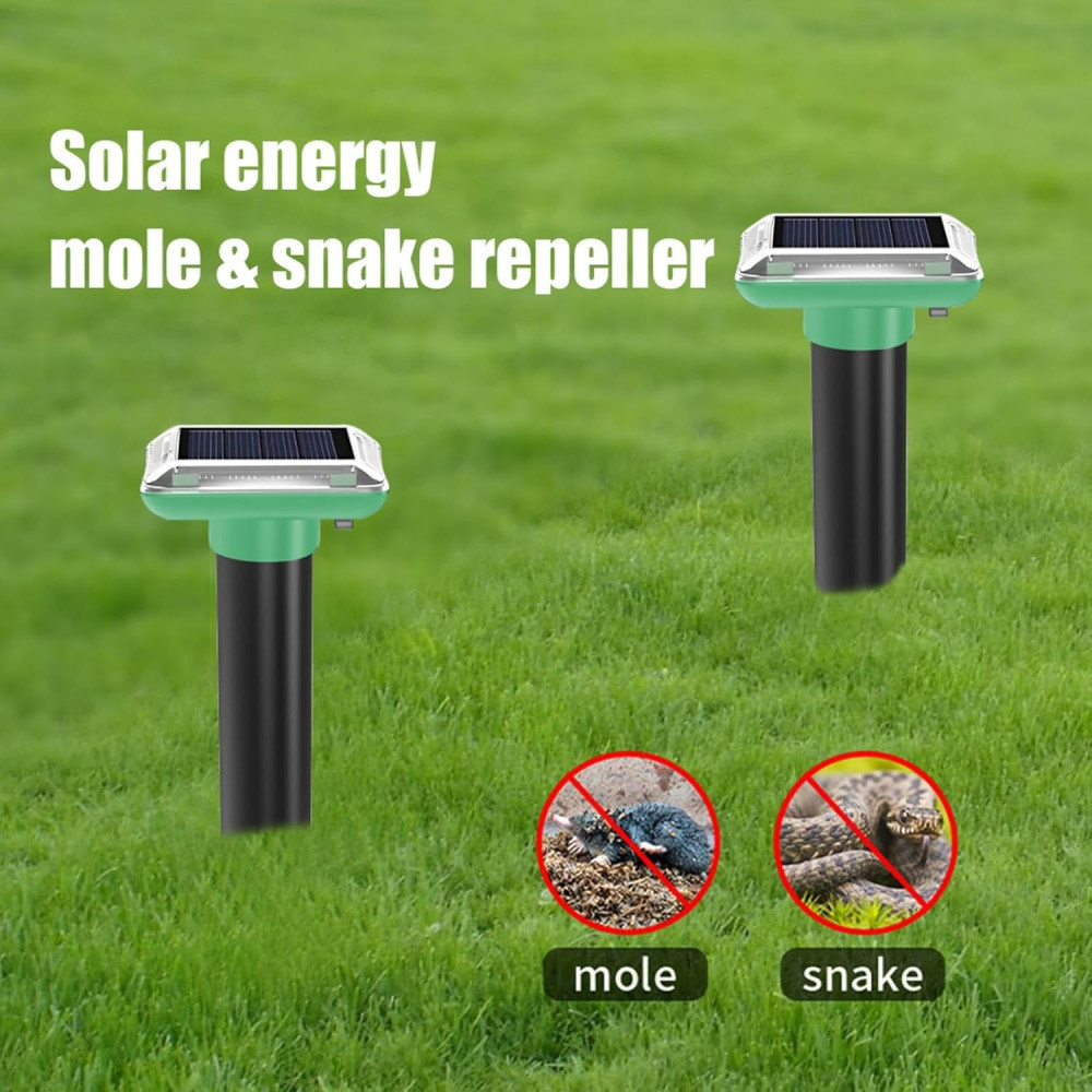 Ультразвуковий відлякувач гризунів, кротів, птахів HARIKIKI (4шт.)