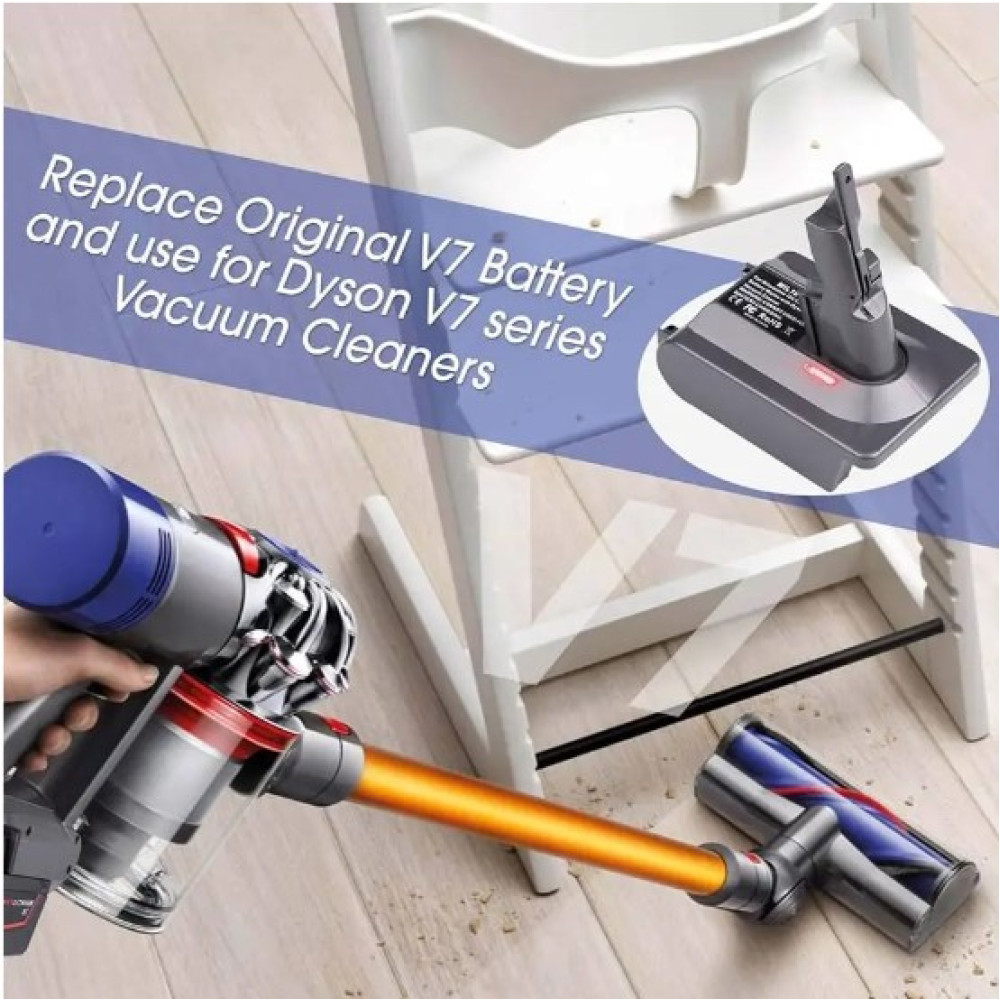 Аккумулятор BTRUI MT18V7/V8 для Dyson V7 V8 под аккумулятор Makita 18V