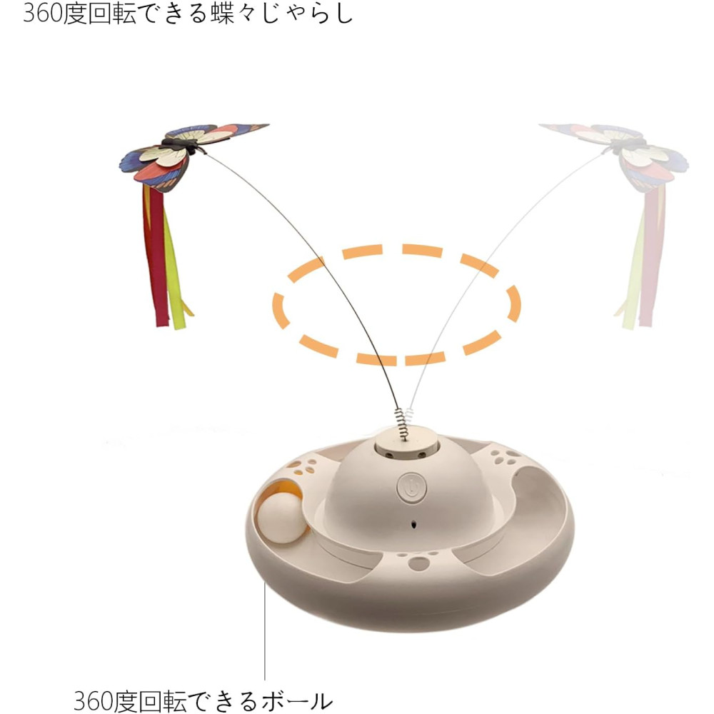 Електрична іграшка для котів Akalon Twirling Ball