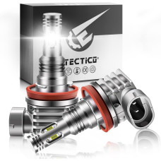 Светодиодные лампы H8 Angel Eyes "TECTICO" для BMW, 6000K, 40W, Canbus,