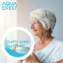 Белый фильтр для кофемашины, сертифицированный TÜV SÜD "AQUACREST"