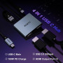 Адаптер USB-C на 2 HDMI, USB 3.0, PD 100 Вт  "KOZYC"