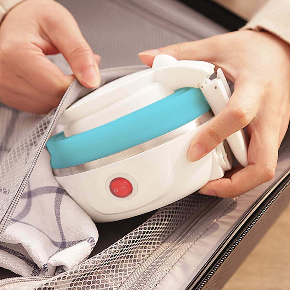 Силиконовый электрочайник JIG'sMART 600 мл белый