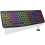Беспроводная игровая клавиатура TECURS (AZERTY - раскладка клавиш) 