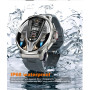 Розумний смарт годинник V69 Sport Black 1,85-дюйм, водонепроникний