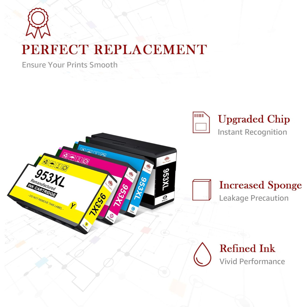 Картриджи для HP 953XL от Toner Kingdom