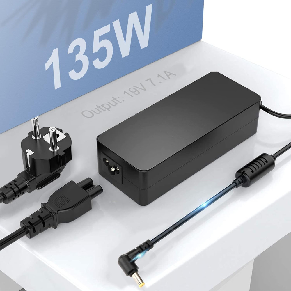 Блок питания к ноутбуку Acer 135W 19V, 7.1A, роз'єм 5.5\/1.7