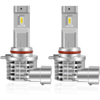 LED лампы автомобильные 6500K XELORD HIR2, Холодные белые автомобильные фары (2 шт.)