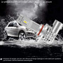 LED лампы автомобильные 6500K XELORD HIR2, Холодные белые автомобильные фары (2 шт.)