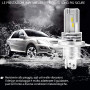Светодиодные лампы для фар XELORD H4 Hi/Lo 6500K 25Вт 1600лм