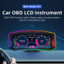Автомобільний проекційний дисплей AZIJYV, бортовий комп'ютер obd2