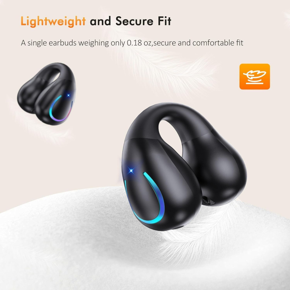 Беспроводные наушники-клипсы Open Ear Bluetooth 5.3 YYK-Q71