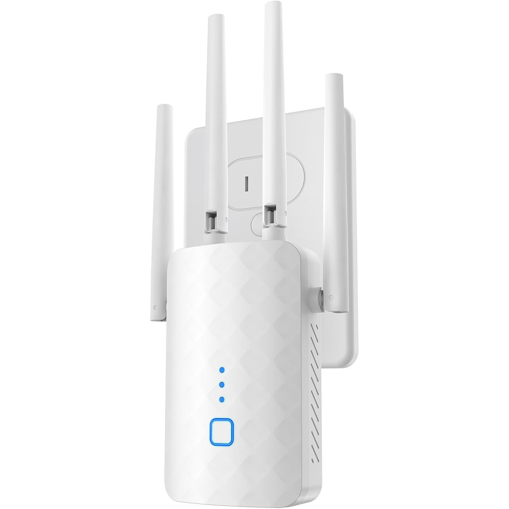 WiFi ретранслятор Surncest 1.2 Гбит/с, усилитель сигнала WiFi для дома | Двухдиапазонный 5 ГГц и 2.4 ГГц