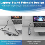 USB-хаб, концентратор, адаптер B3 BIGTHREE для MacBook Pro, 7 в 1, 4K HDMI
