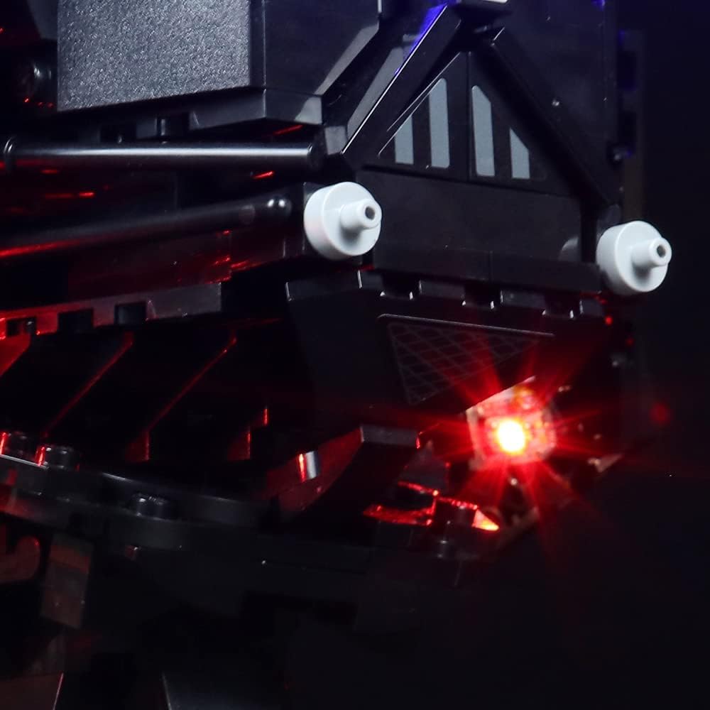 Підсвітка LocoLee Light Kit для шолома LEGO Дарта Вейдера 75304