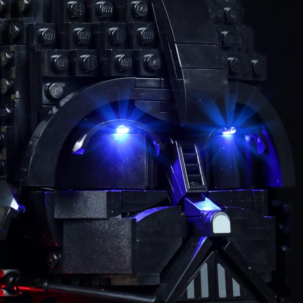 Підсвітка LocoLee Light Kit для шолома LEGO Дарта Вейдера 75304