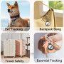 Bluetooth трекер-брелок маячок для поиска QCOQ с поддержкой Apple Find My