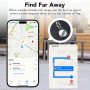 Bluetooth трекер-брелок маячок для поиска QCOQ с поддержкой Apple Find My