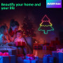 Гибкая RGB LED неоновая лента MeRGBW-Home | 1 метр