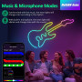 Гибкая RGB LED неоновая лента MeRGBW-Home | 1 метр