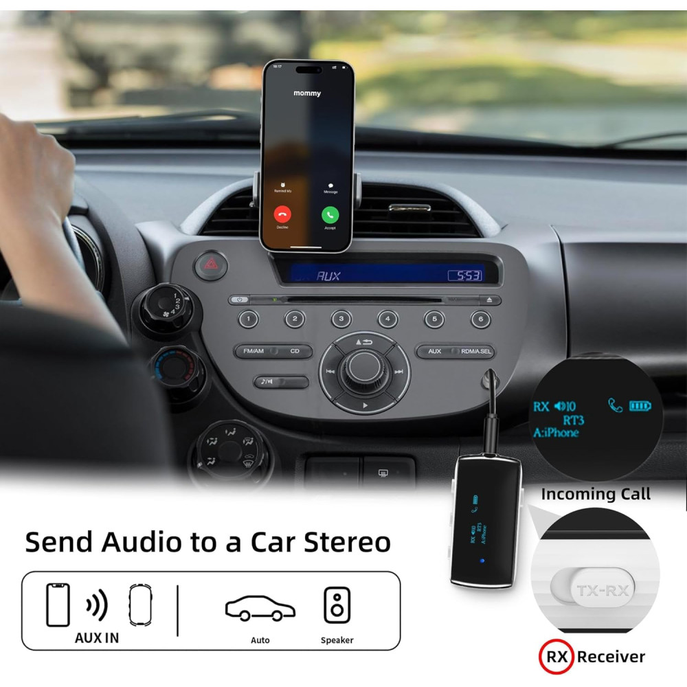 Bluetooth передатчик-приёмник YOCOWOCO 2-в-1