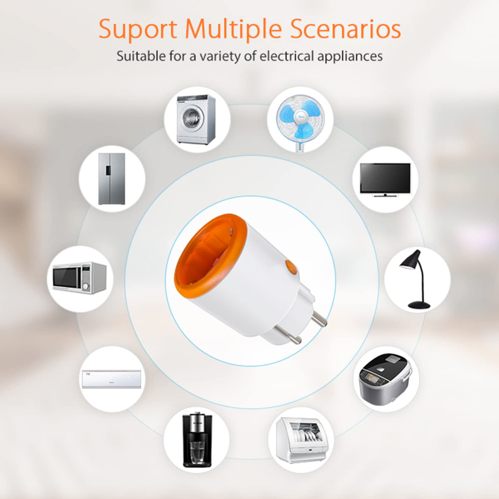 Умная розетка ZigBee с энергомониторингом и голосовым управлением