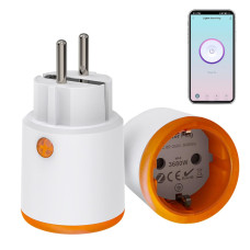 Умная розетка ZigBee с энергомониторингом и голосовым управлением