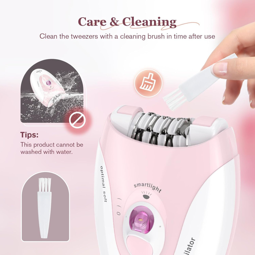 бездротовий електричний епілятор Bubbacare