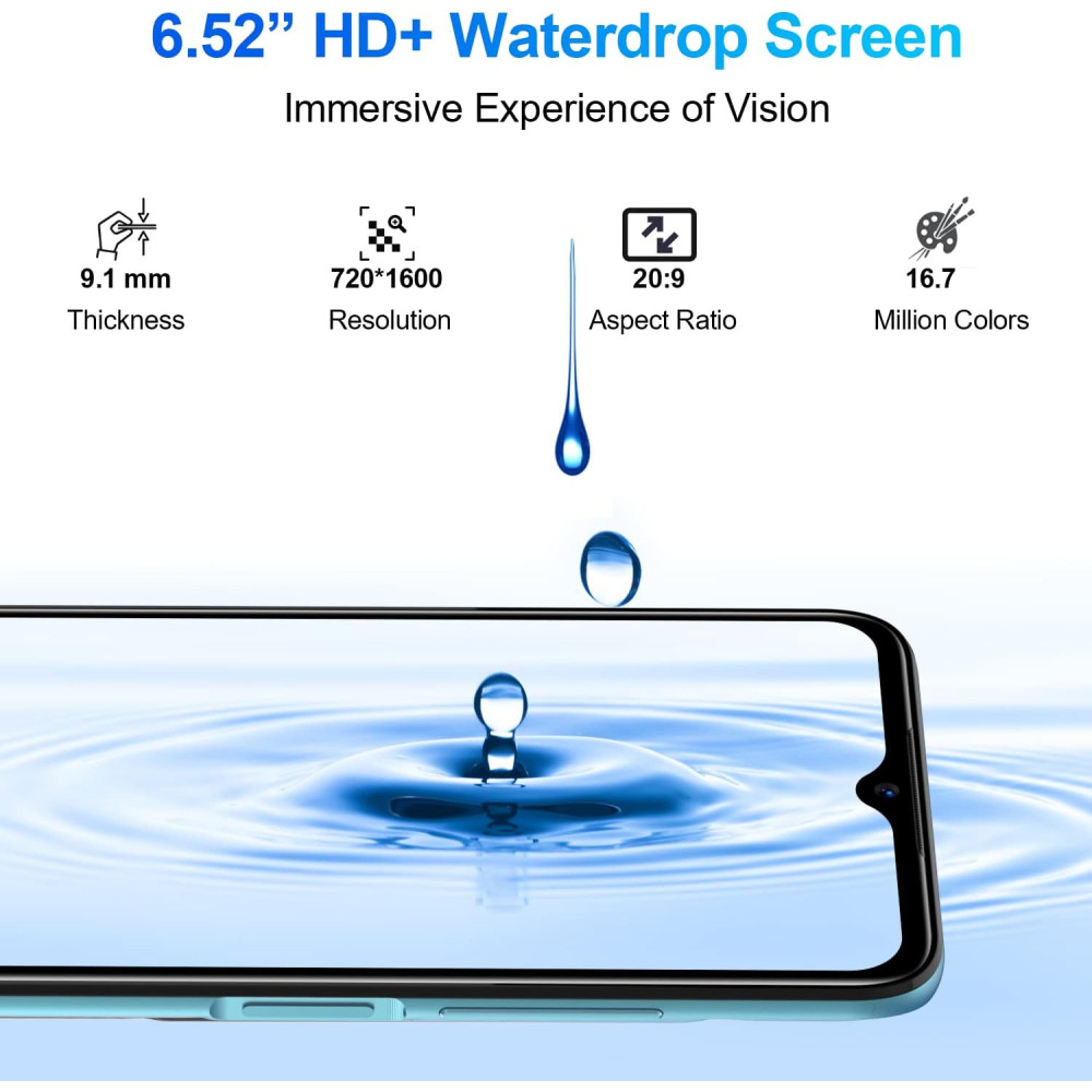 Смартфон DOOGEE N50, 15ГБ+128ГБ, Android 13, 4200 мАч, две SIM-карты