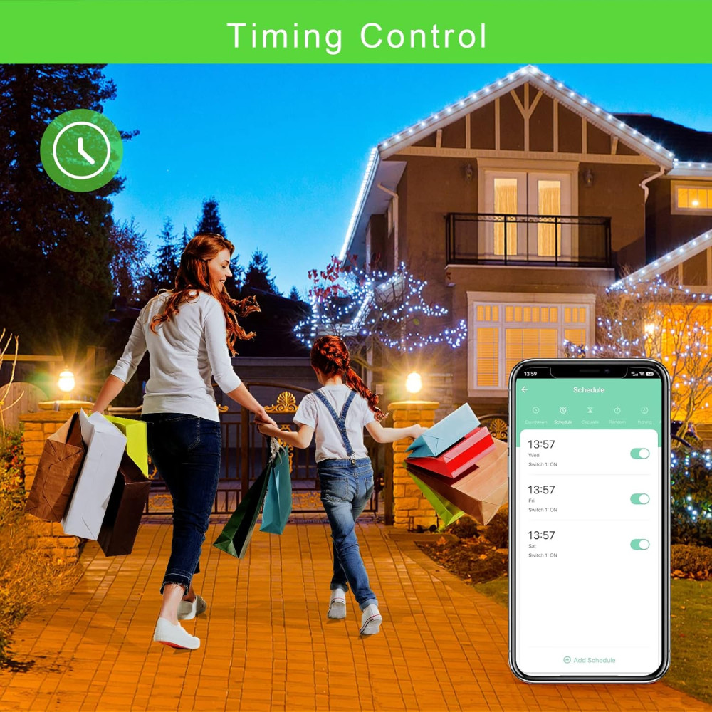 Умная Wi-Fi розетка для улицы (2.4 ГГц) Mycket 