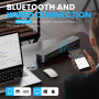 Портативный термопринтер ByteCintia C80S Bluetooth без чернил A4 USB