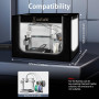 Защитный корпус для 3D принтера Bambu Lab A1 Combo с AMS Lite UniTak3D с вентиляцией и LED