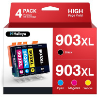 Чернильные картриджи 903XL для HP OfficeJet Pro набор 4 шт Halloya