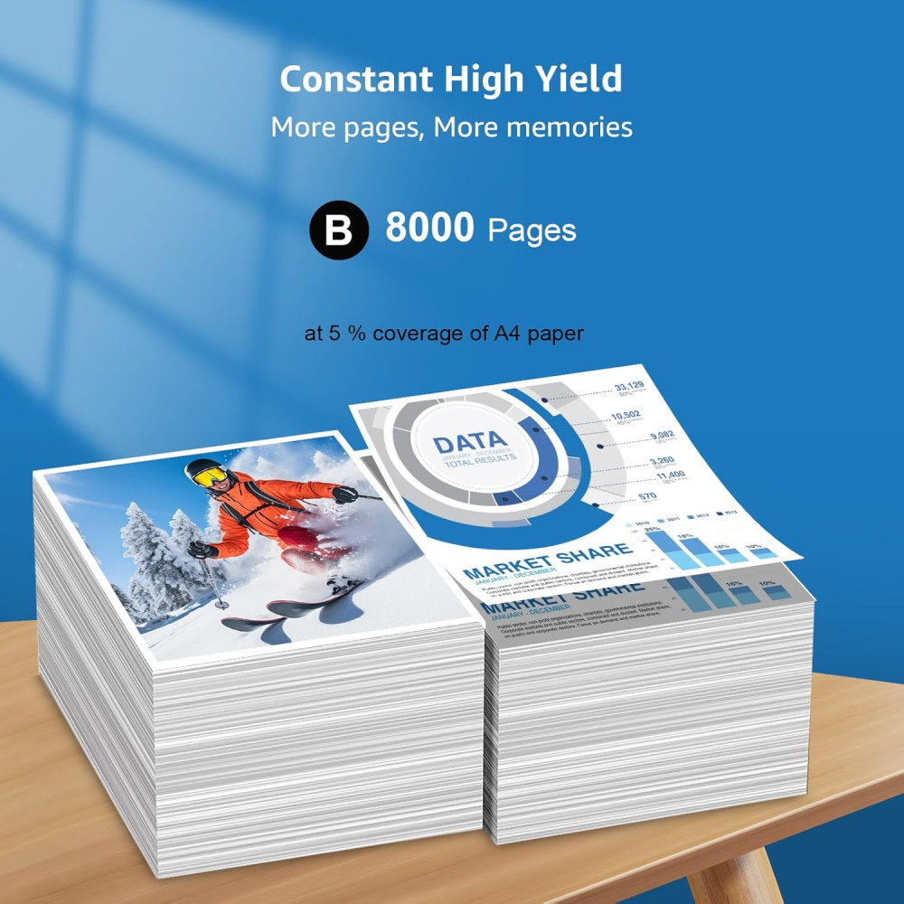 Комплект черных картриджей 4шт, Yongairuink Compatible SJIC33P/C33S020655 (K)