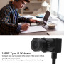 Веб-камера Zopsc USB C 1080P с микрофоном