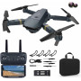 Мини-дрон E58 с Wi-Fi FPV складной квадрокоптер с удержанием высоты