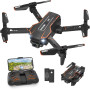 Мини-дрон  6,10 × 8,13 см. AVIALOGIC Q10 с камерой 1080P FPV складной