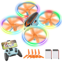 Уценка! Квадрокоптер D DRONRCBRO i9C с HD камерой 1080p FPV Wi-Fi 2 аккумуляторами