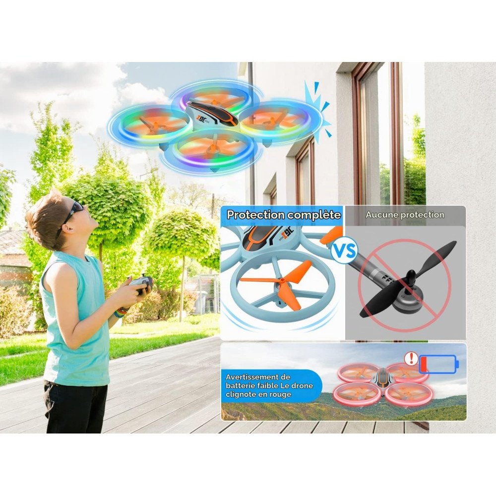Уценка! Квадрокоптер D DRONRCBRO i9C с HD камерой 1080p FPV Wi-Fi 2 аккумуляторами