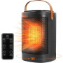 Электрический обогреватель PTC 1500W портативный с поворотом 70 градусов