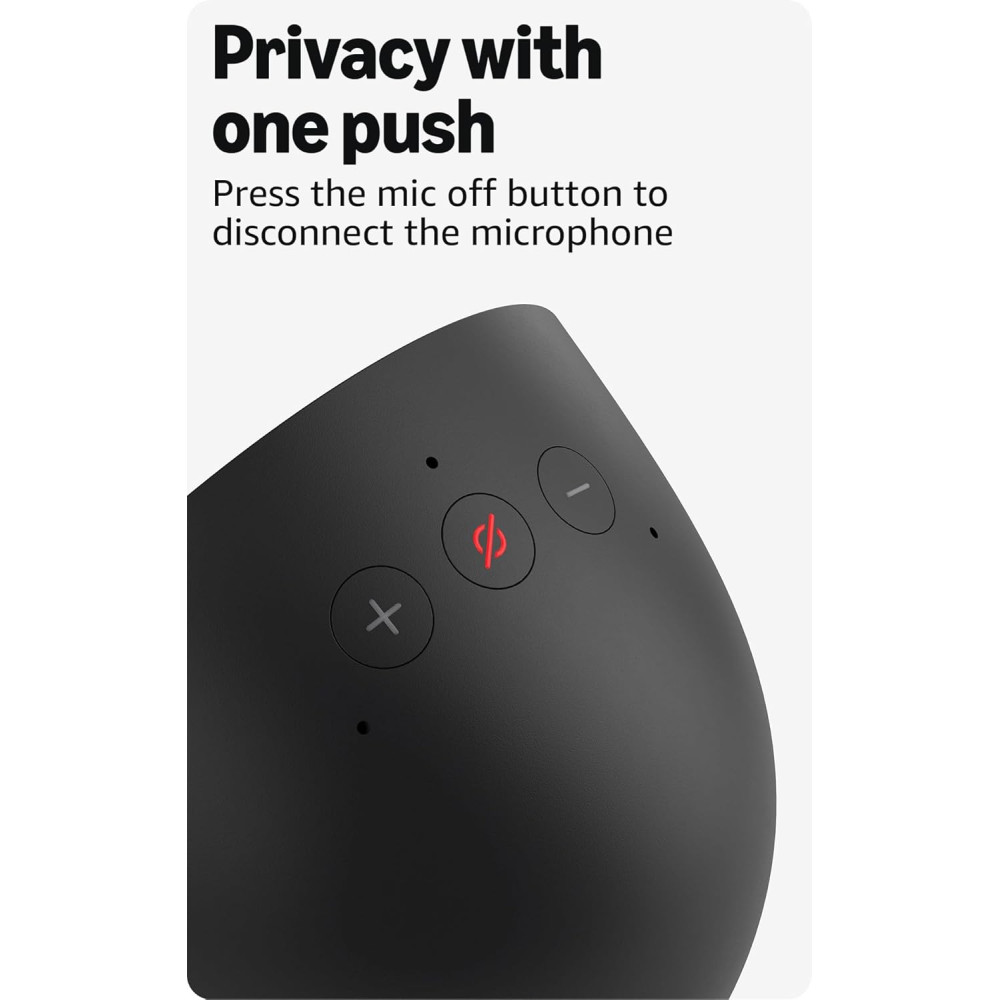 Smart-будильник Amazon с Alexa и ярким звуком, Ocean Blue