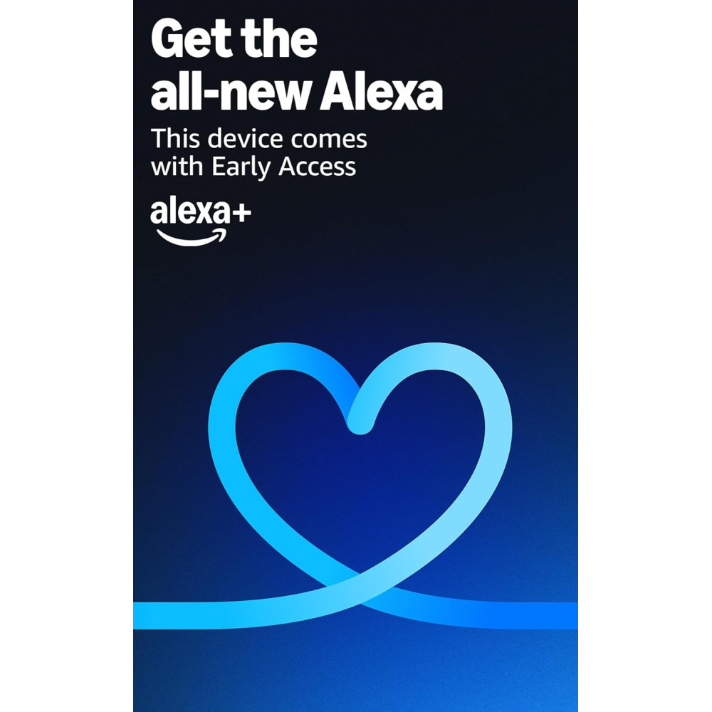 Smart-будильник Amazon с Alexa и ярким звуком, Ocean Blue