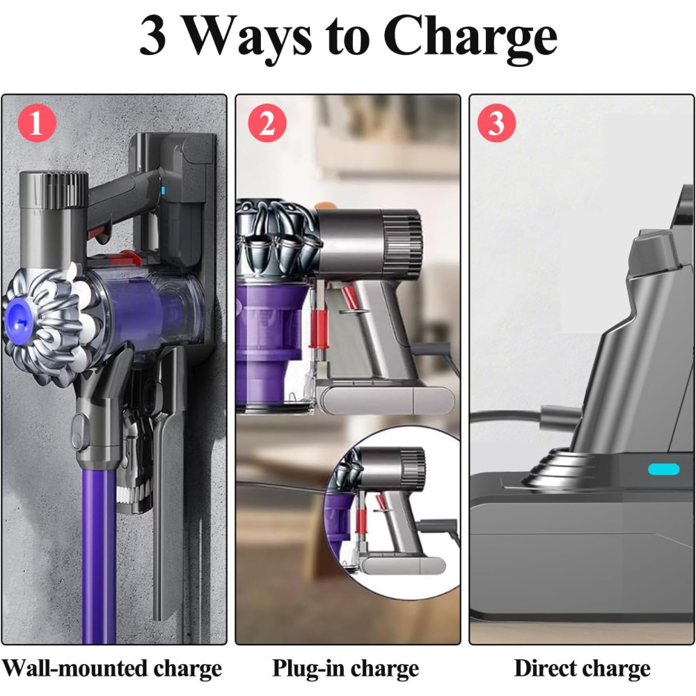 Аккумулятор для пылесоса Dyson V6 DTK 4500 mAh литий-ионный