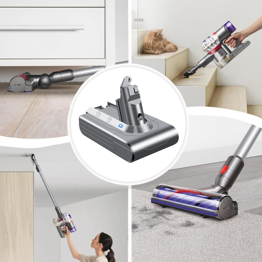 Аккумулятор для пылесоса Dyson V6 DTK 4500 mAh литий-ионный