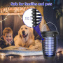 Электрический уничтожитель насекомых с солнечной панелью PALONE 4500V 2500mAh