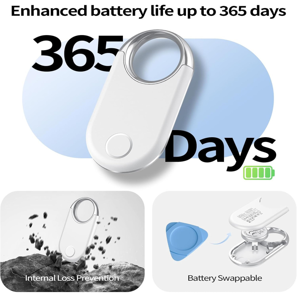 Умные Bluetooth трекеры для поиска вещей Air Tracker Tags 2 Pack